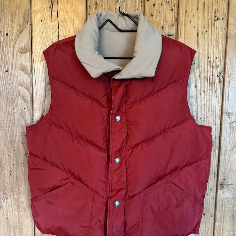 Vintage Penfield Puffer Vest Mens Large Down & Feather 80/20 reversible - Picture 3 of 13